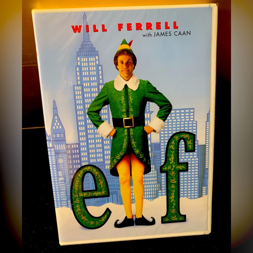 New and Factory Sealed Christmas DVD, ELF 🤗🤩😻A Family Favorite.Great Gift 🎁